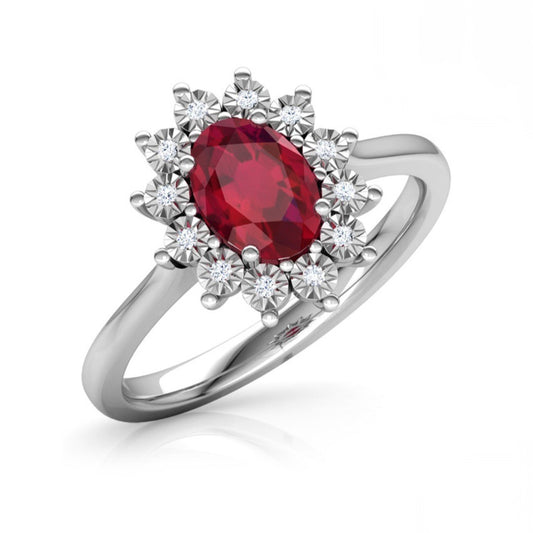London Lights Amethyst Halo Ring – Auréle & Ivy Joaillerie